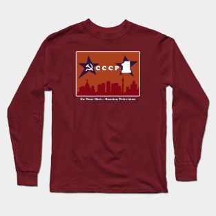 CCCP1 Russian Television (Box) Long Sleeve T-Shirt